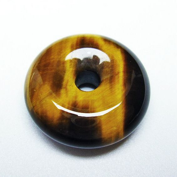 タイガーアイ※黄虎目石平安扣[T267-975]