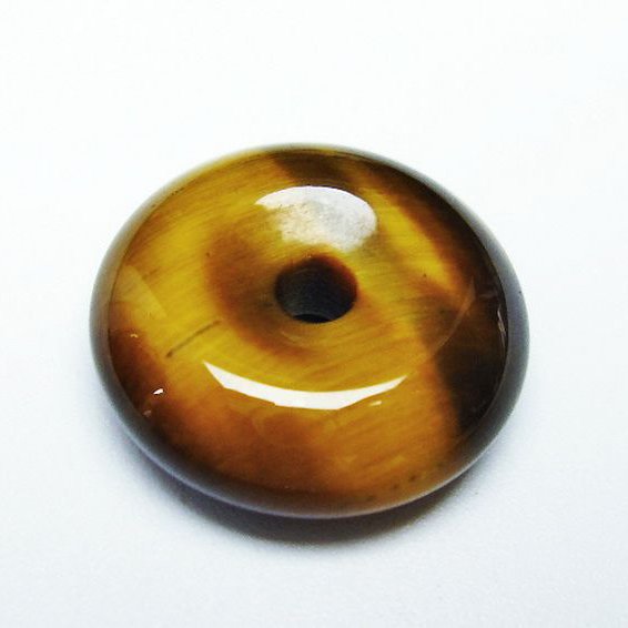 タイガーアイ※黄虎目石平安扣[T267-991]