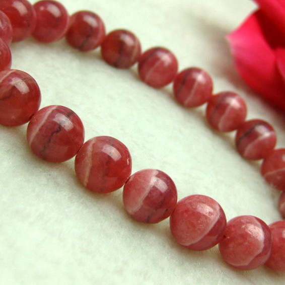 インカローズ ロードクロサイト ブレスレット 10mm [T27-1714]