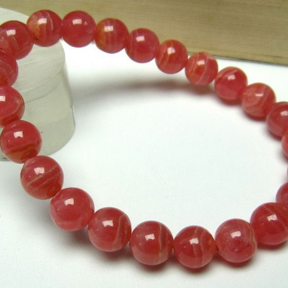 インカローズ ロードクロサイト ブレスレット  8mm [T27-2272]