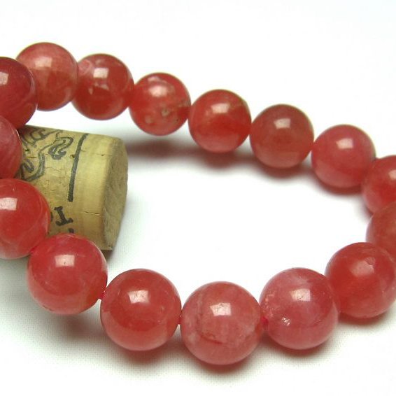 インカローズ ロードクロサイト ブレスレット 12mm [T27-2377]