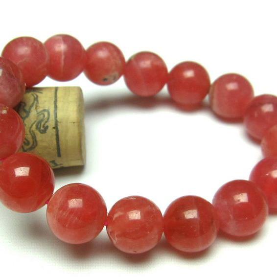 インカローズ ロードクロサイト ブレスレット 12mm [T27-2382]