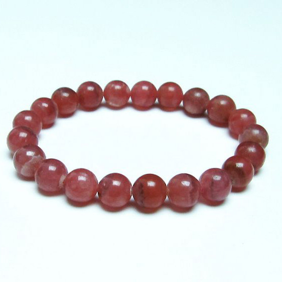 インカローズ ロードクロサイト ブレスレット 9mm [T27-2398]