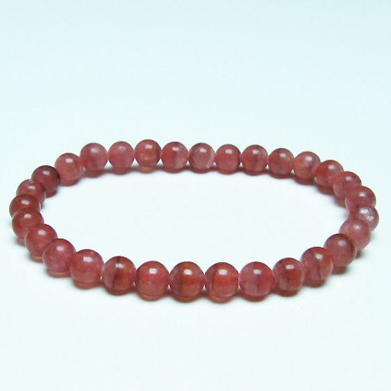 インカローズ ロードクロサイト ブレスレット  6mm [T27-2472]