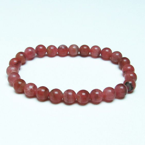 インカローズロードクロサイトブレスレット7mm