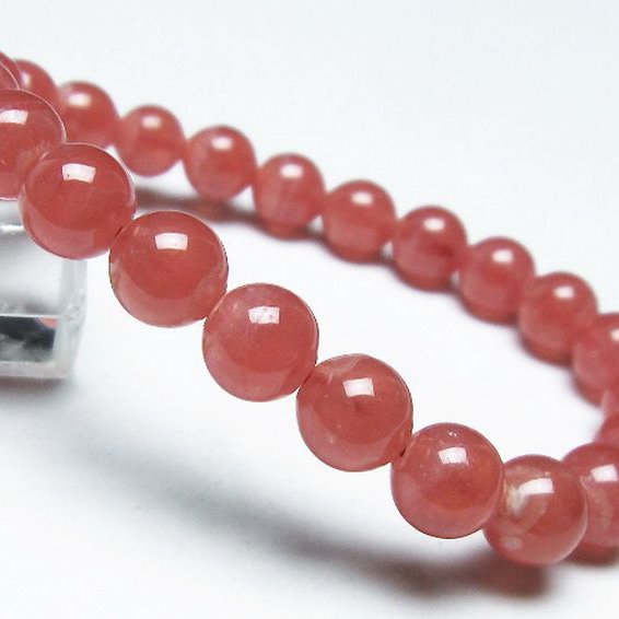 インカローズ ロードクロサイト ブレスレット 8mm [t27-2555]