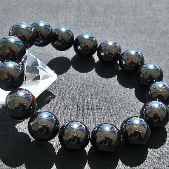 ガーネット ブレスレット 13mm [t271-2655]