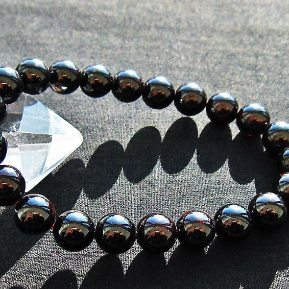 ガーネット ブレスレット 9mm [t271-2765]