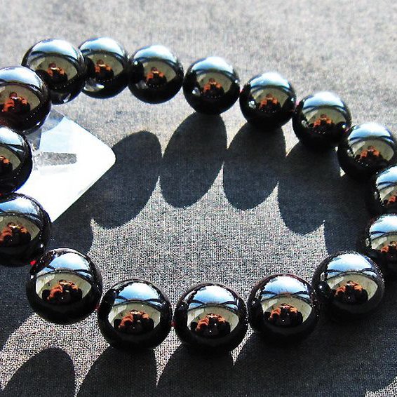 ガーネット ブレスレット 13mm [T271-2887]