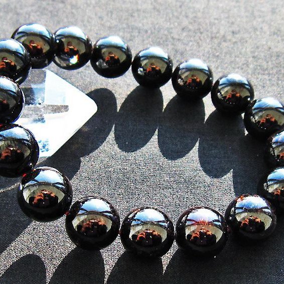 ガーネット ブレスレット 13mm [T271-2890]