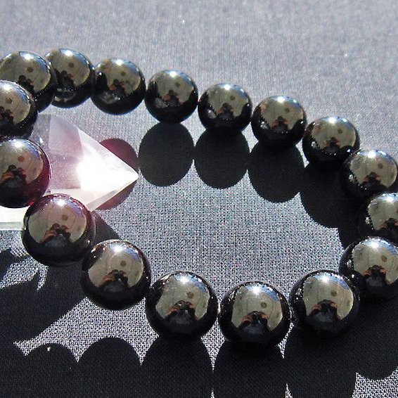 ガーネット ブレスレット 13mm [T271-2989]