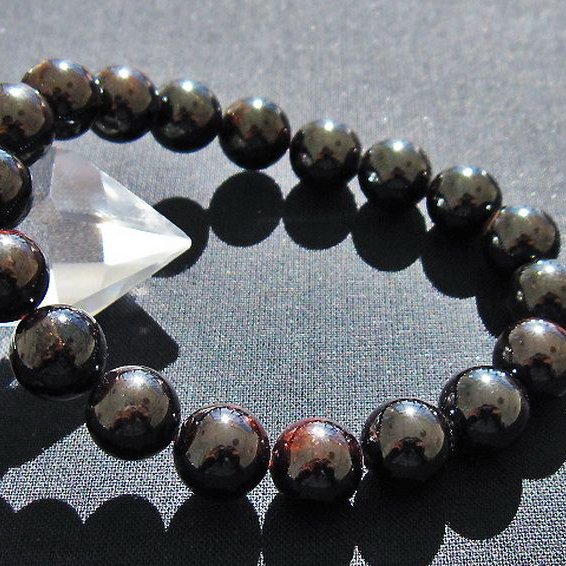 ガーネット ブレスレット 11mm [T271-3037]