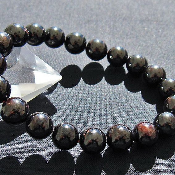 ガーネット ブレスレット 10mm [T271-3048]