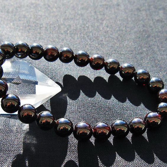 ガーネット ブレスレット 8mm [t271-3075]