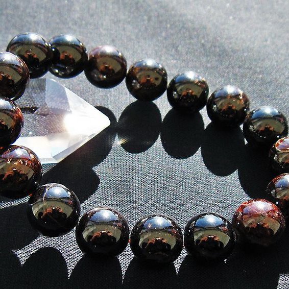 ガーネット ブレスレット 13mm [t271-3182]