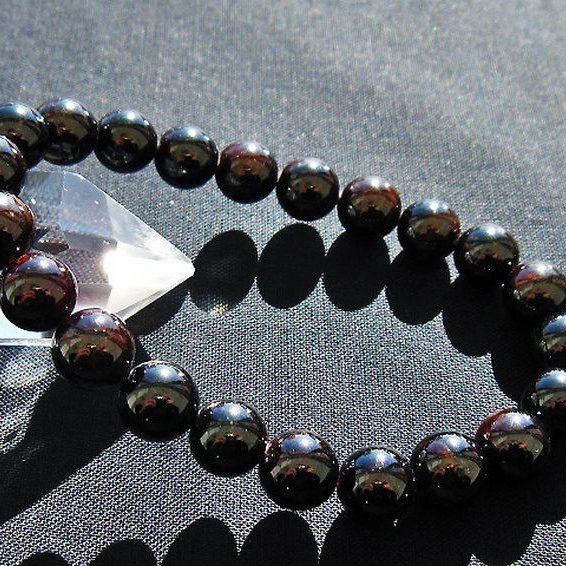 ガーネット ブレスレット 9mm [T271-3202]