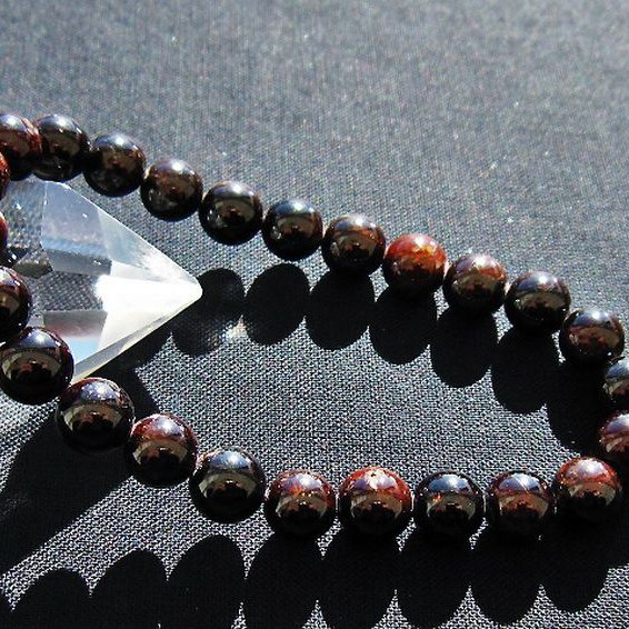 ガーネット ブレスレット 8mm [T271-3212]