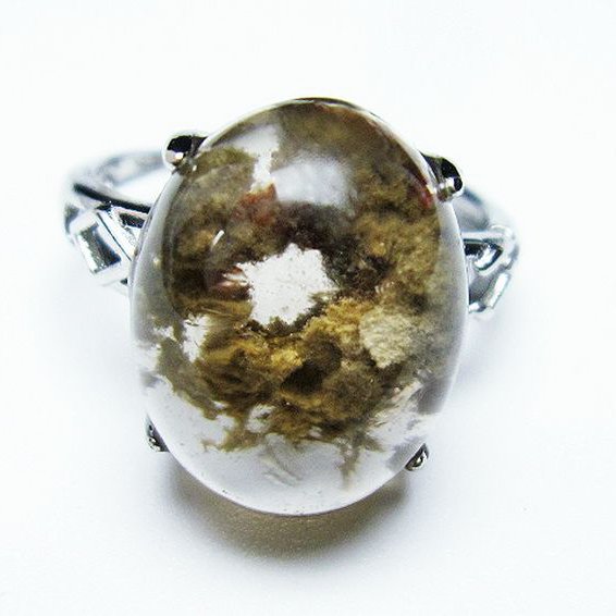 ガーデン （庭園） 水晶 指輪 リング(12号)[T272-3140]