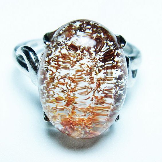 ガーデン （庭園） 水晶 指輪 リング(14号)[T272-3209]