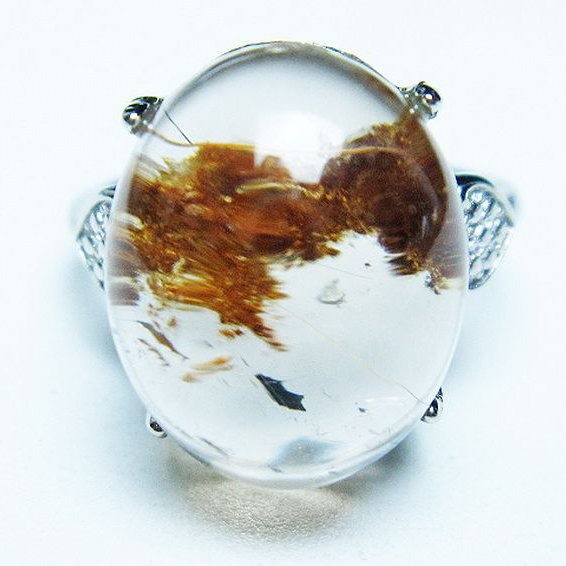 ガーデン （庭園） 水晶 指輪 リング(15号)[T272-3371]