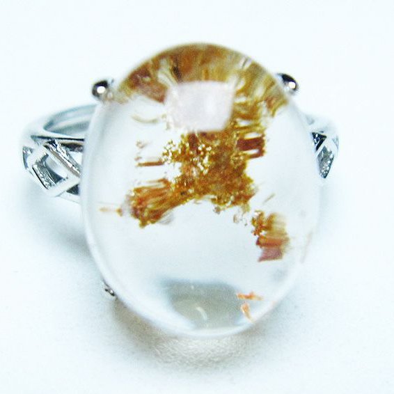 ガーデン （庭園） 水晶 指輪 リング(13号)[T272-3410]