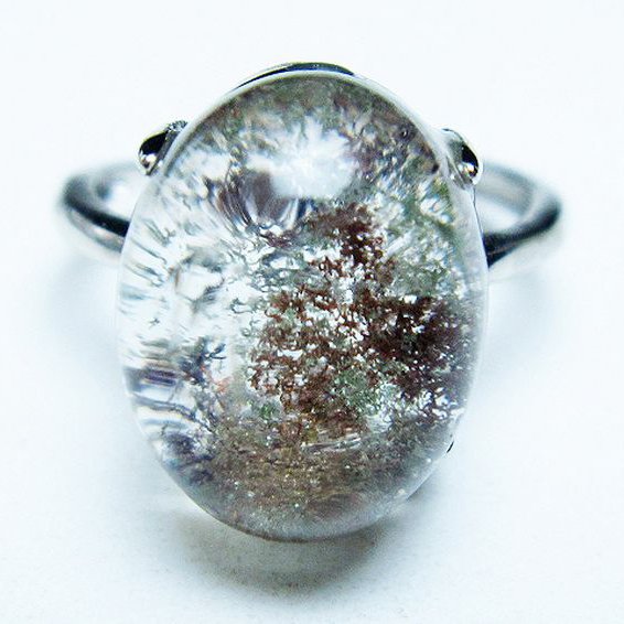 ガーデン （庭園） 水晶 指輪 リング(14号) [t272-3440]