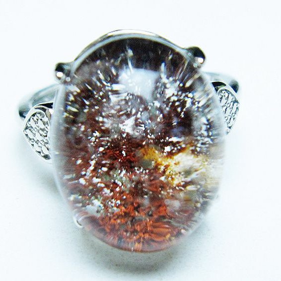 ガーデン （庭園） 水晶 指輪 リング(16号) [t272-3455]