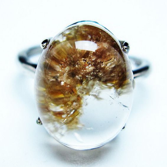 ガーデン （庭園） 水晶 指輪 リング(13号) [t272-3477]