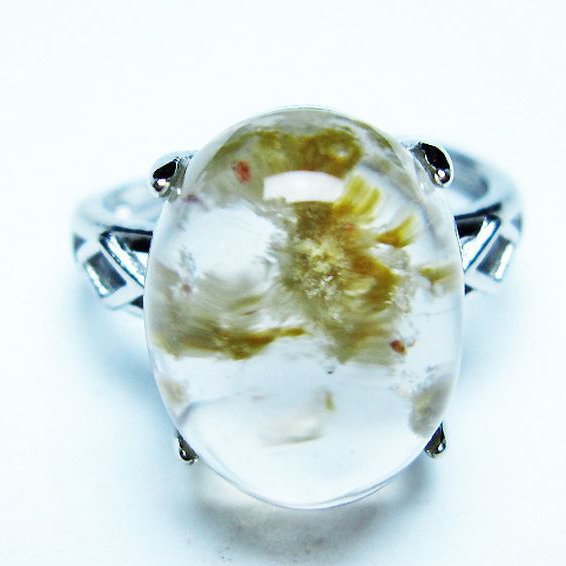 ガーデン （庭園） 水晶 指輪 リング 13号 [t272-3514]