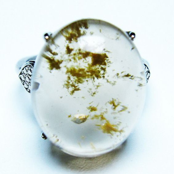 ガーデン （庭園） 水晶 指輪 リング(15号) [t272-3534]