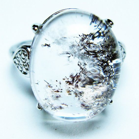 ガーデン （庭園） 水晶 指輪 リング 14号 [t272-3535]