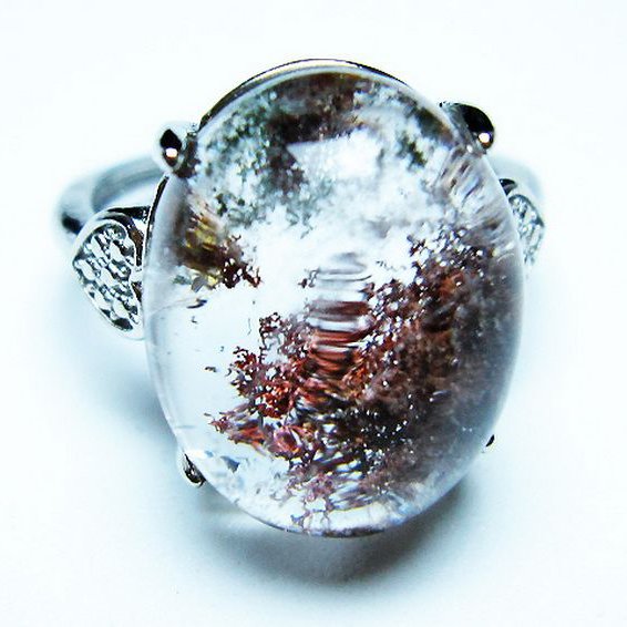 ガーデン （庭園） 水晶 指輪 リング 14号 [t272-3538]