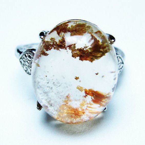 ガーデン （庭園） 水晶 指輪 リング 17号 [t272-3541]