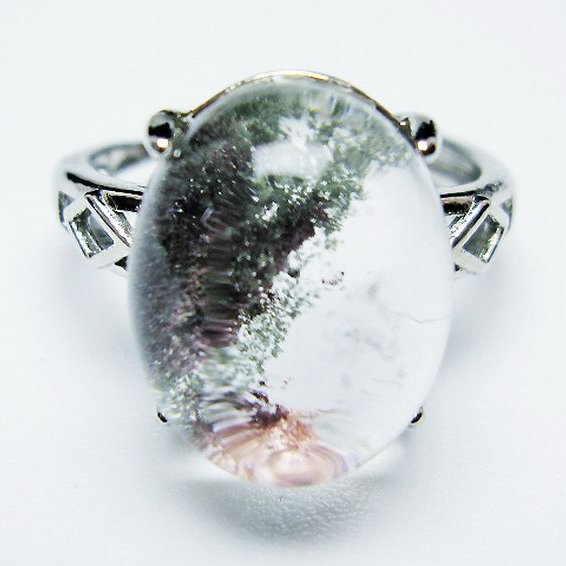 ガーデン （庭園） 水晶 指輪 リング(14号) [t272-3609]