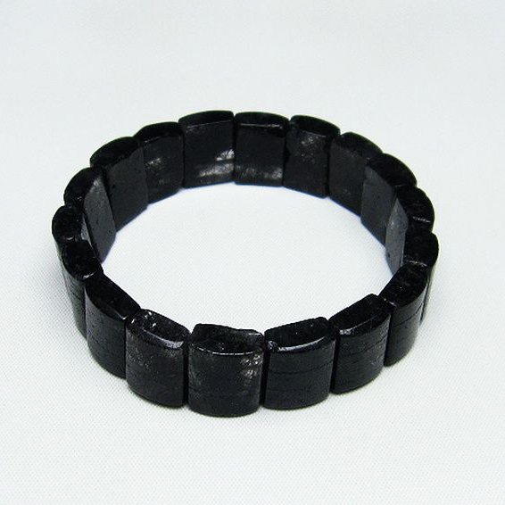 ブラックルチルクォーツ バングル [T274-1755]