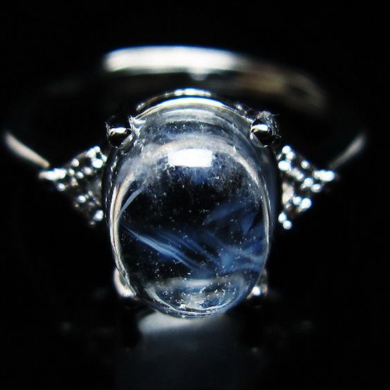 エンジェルラダークォーツ 指輪 (16号)[T275-22385]