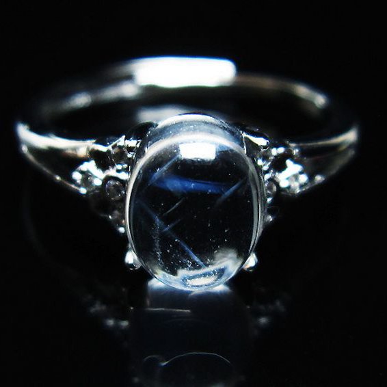 エンジェルラダークォーツ 指輪 (17号)[T275-22427]