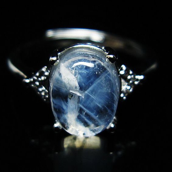 エンジェルラダークォーツ 指輪 (16号)[T275-22464]