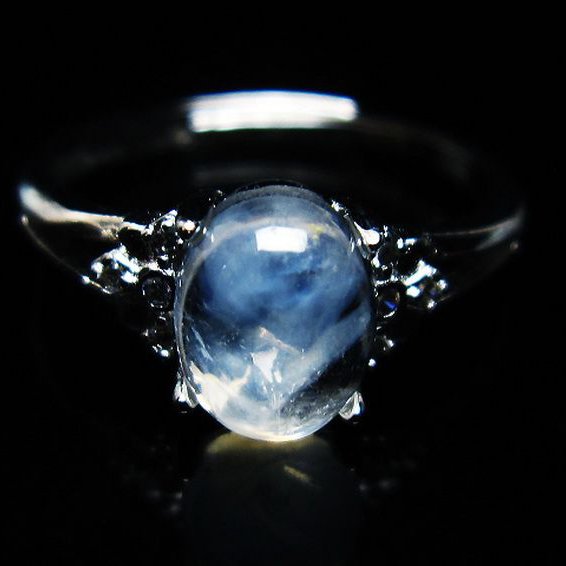 エンジェルラダークォーツ 指輪 (16号)[T275-22473]