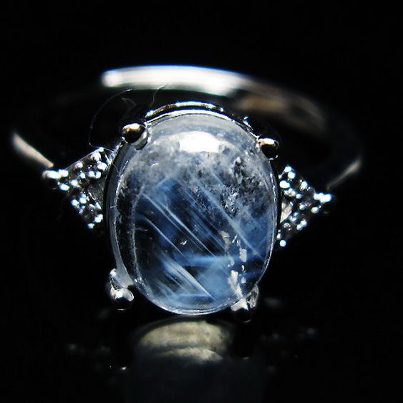 エンジェルラダークォーツ 指輪 (16号)[T275-22479]