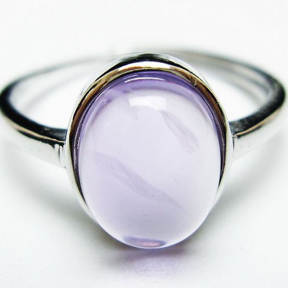 アメジスト 指輪 (18号) [t275-22533]