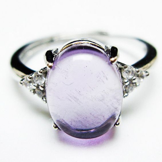 アメジスト 指輪 (13号)[t275-22569]