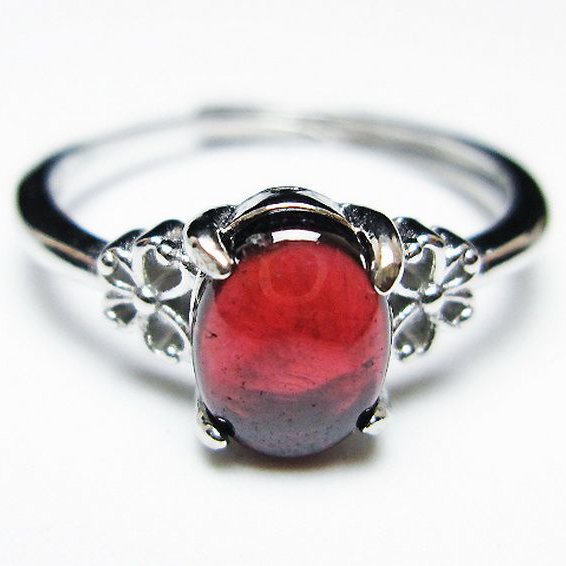 キャンディピンク ガーネット 指輪 (15号) [t275-22621]