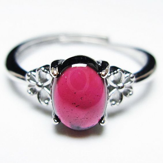 キャンディピンク ガーネット 指輪 (14号) [t275-22652]