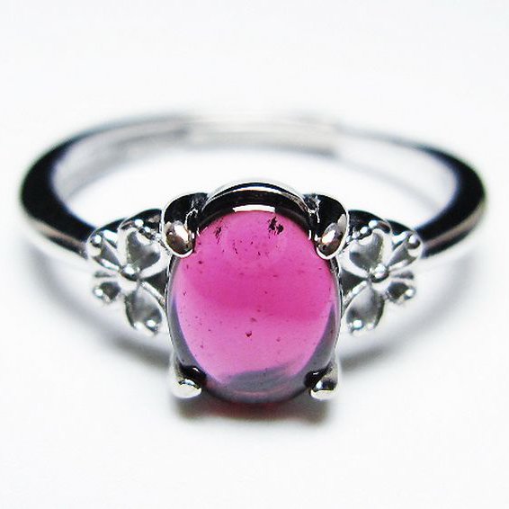 キャンディピンク ガーネット 指輪 (14号)[T275-22668]