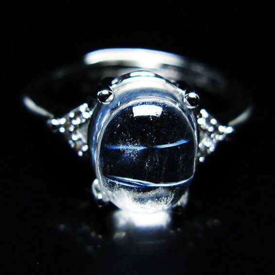 エンジェルラダークォーツ 指輪 (17号) [t275-22801]