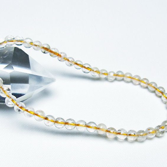 アフリカンストロベリークォーツ ブレスレット 4mm [T276-2418]