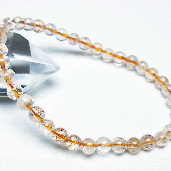 アフリカンストロベリークォーツ ブレスレット 5mm [T276-2447]