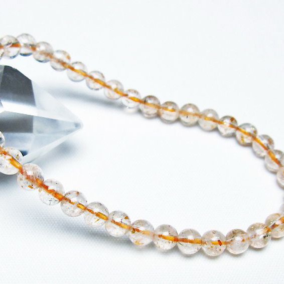 アフリカンストロベリークォーツ ブレスレット 5mm [T276-2481]