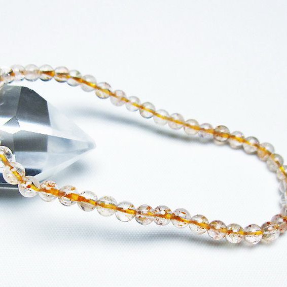 アフリカンストロベリークォーツ ブレスレット 4mm [T276-2531]